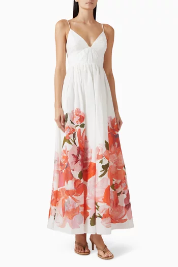 Vacation Maxi Dress in Ramie