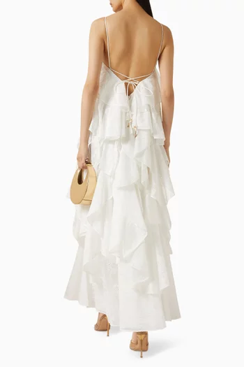 فستان ميريت مطرز