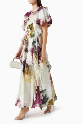 Voyager Maxi Dress in Tencel Blend