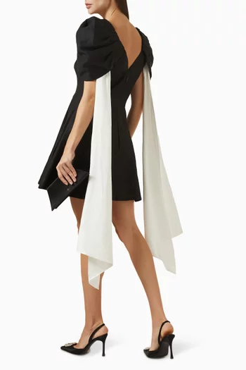 Bisou Mini Dress in Viscose Blend