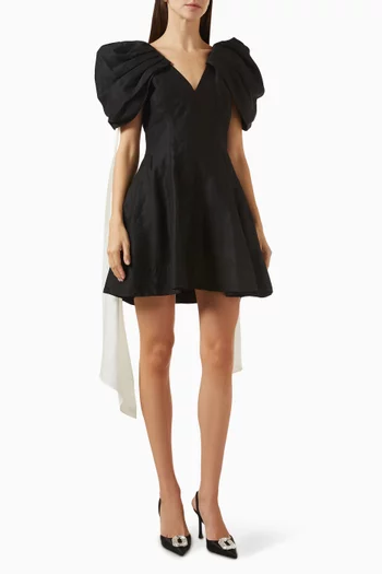 Bisou Mini Dress in Viscose Blend