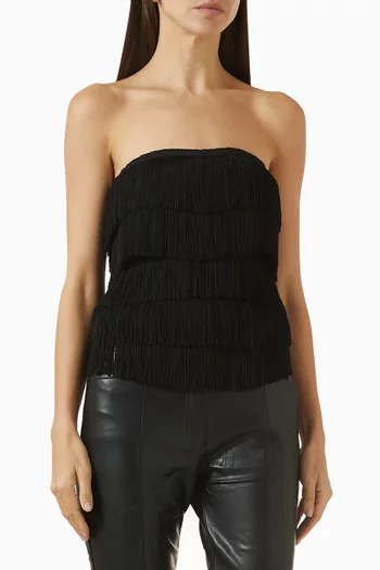 Fringe Sweetheart Top