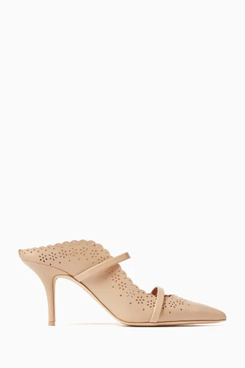Maureen 70 Mules in Nappa Leather