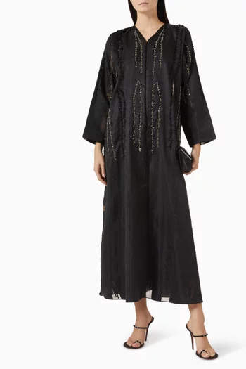Beads Embellished Abaya