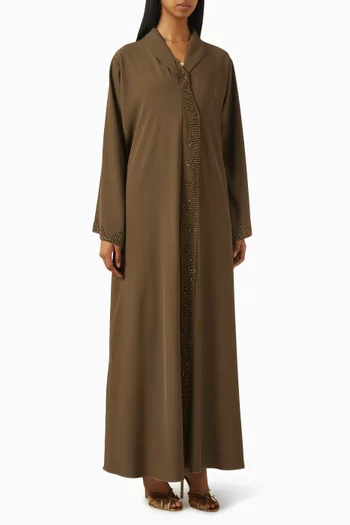 Bead-embellished Abaya