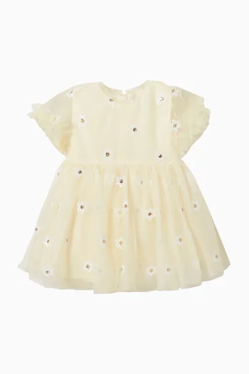 Festive Sequin-embellished Dress in Tulle