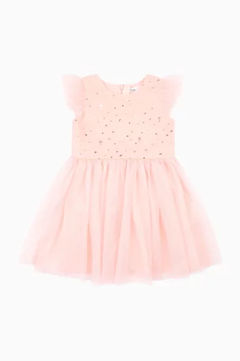 Festive Glitter Dress in Tulle