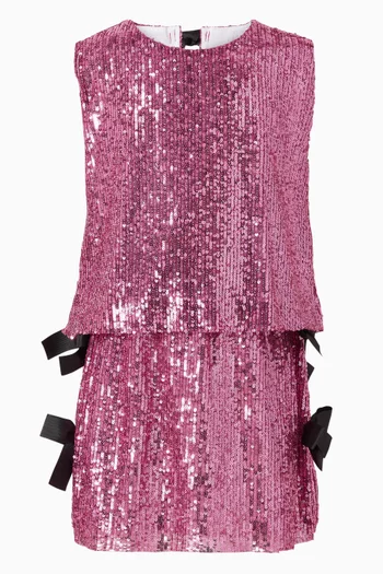 بلوزة مطرزة بالترتر