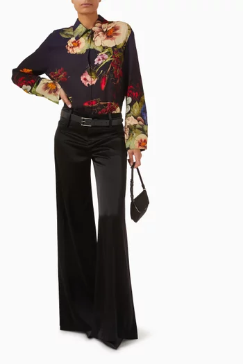 قميص فاينلي بطبعة زهور