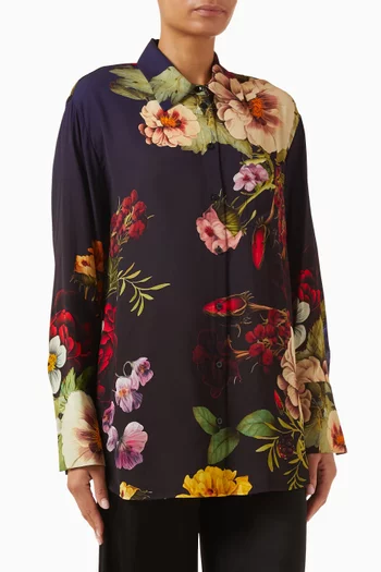 قميص فاينلي بطبعة زهور