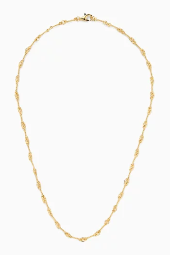 Riccio Bar Chain Necklace