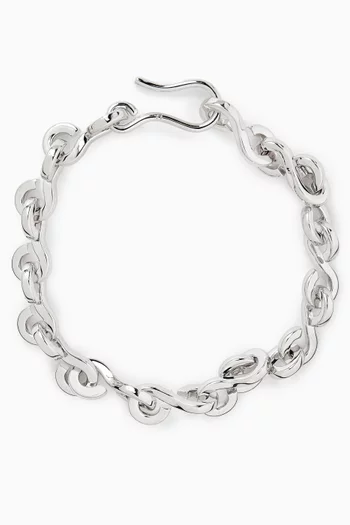 Nuova Bracelet in Plated Brass