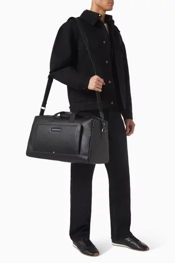 TH Central Duffle Bag in Leather