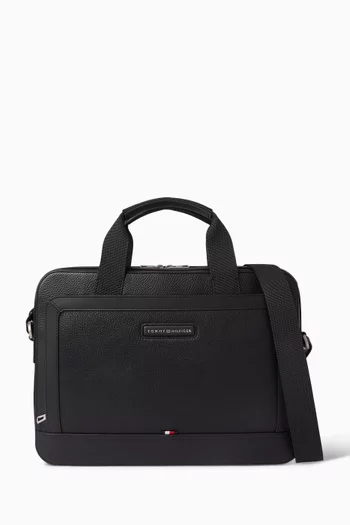 TH Central Laptop Bag in Leather
