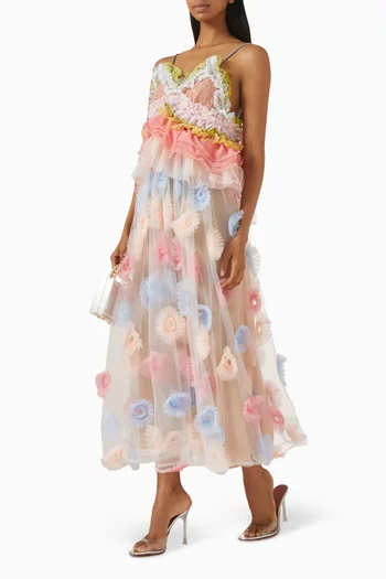 Serenity Ruffle Dress