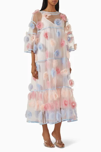 Radiance 3D Floral Dress