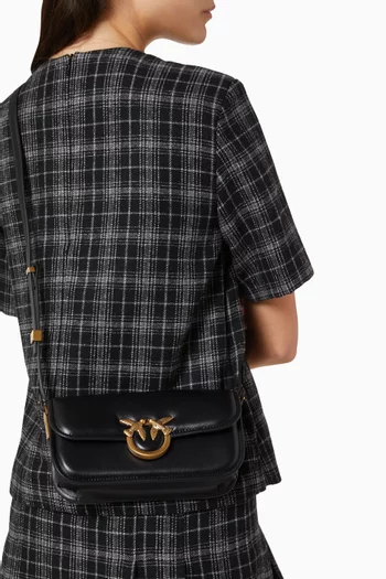 Small Love Box Crossbody in Nappa Leather