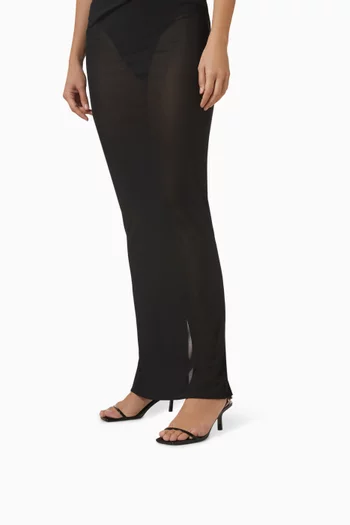 صندل جوديث بسير خلفي وكعب 65 مم جلد لامع