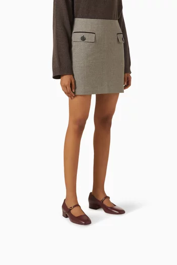 Belkys 30 Mary Jane Ballet Pumps in Leather