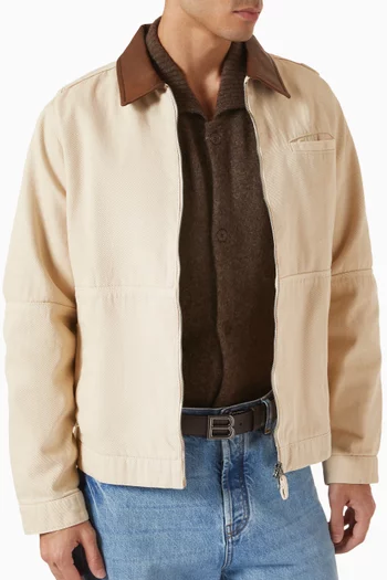 B Logo 35 Belt in Leather