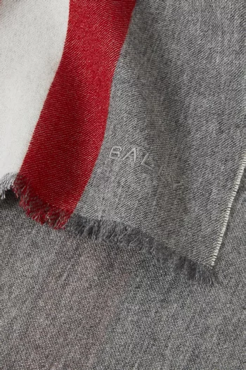 Stripe Scarf in Wool