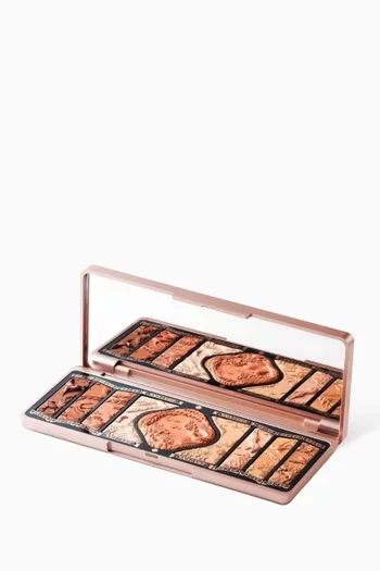 02 Retro Brown Fenghuang Relief Makeup Palette