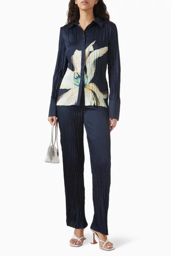 بنطال ليليان بطيّات