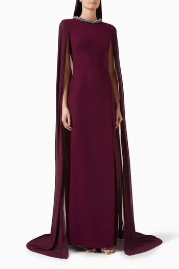 فستان اديلين بكاب كريب