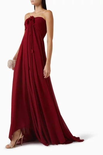 Valerio Maxi Dress in Chiffon