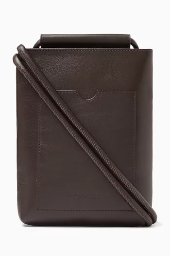 Bazile Crossbody Bag in Leather