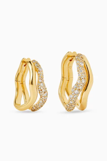 Medium Molten Hoop Earrings