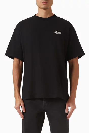 Le Livre De Mon Ami Oversized T-shirt in Cotton