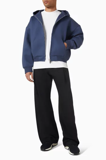 V2 Zipped Hoodie in Cotton