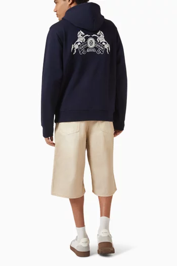 Le Emblème Chevaux Hoodie