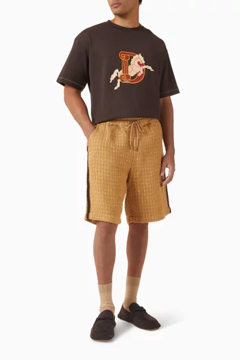 Le D Cheval T-Shirt in Cotton