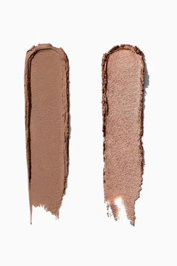 قلم ظلال عيون كريمي يدوم طويلاً بطرفين درجة هيت راي وبسكوتي، 1.6 غرام