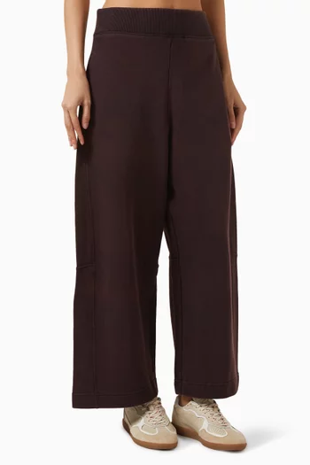 Wide-leg Sweatpants in Cotton