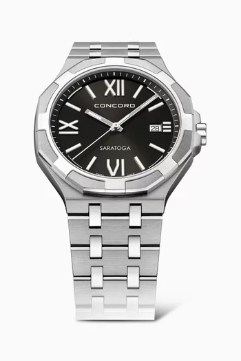 ساعة ساراتوغا كوارتز، 40 مم