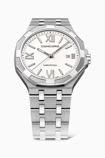 ساعة ساراتوغا كوارتز، 40 مم