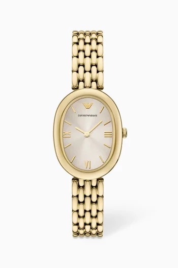 Ophelia Quartz Stainless Steel Watch, 26mm