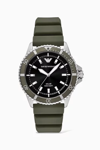 World Explorer Solar-powered Watch, 42mm