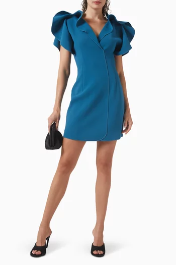 فستان نورمانهيل قصير كريب