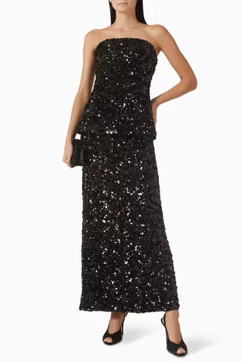 بلوزة بيبسون مطرزة بالترتر