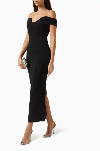 Modernist Maxi Dress