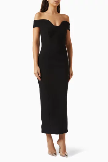 Modernist Maxi Dress