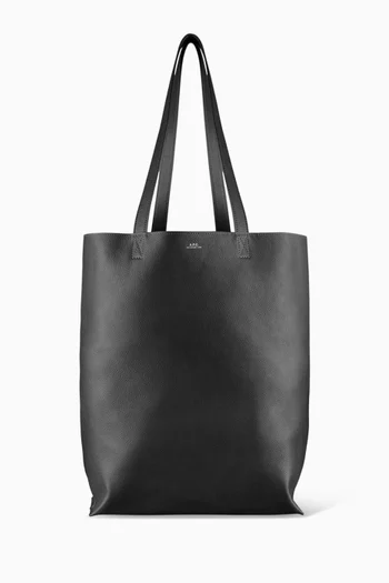 Maiko Shopper Tote Bag in Leather