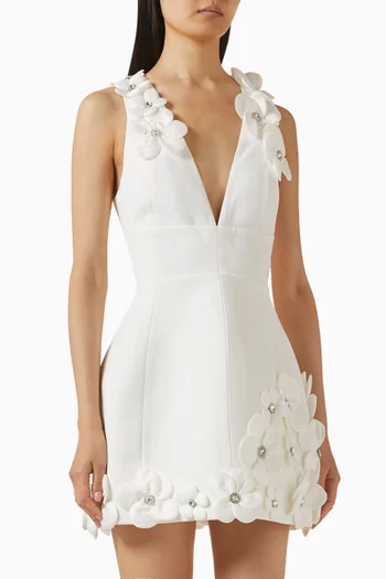 Estelle Mini Dress in Ponte Fabric