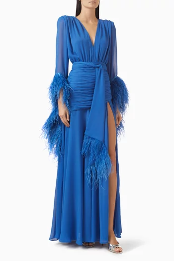 فستان جيشا طويل