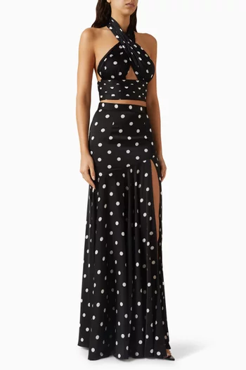 طقم كليوباترا منقط