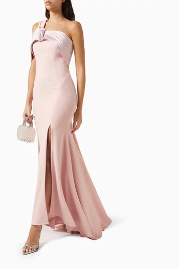 Asymmetrical Maxi Dress